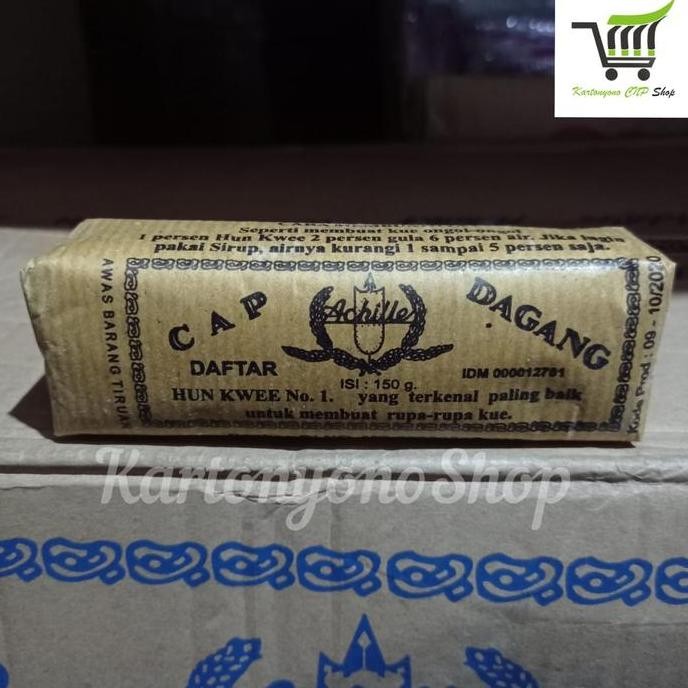 

Terlaris Tepung Hunkwe Hun Kwe Cap Dagang Kemasan 150Gr Per 10 Pcs