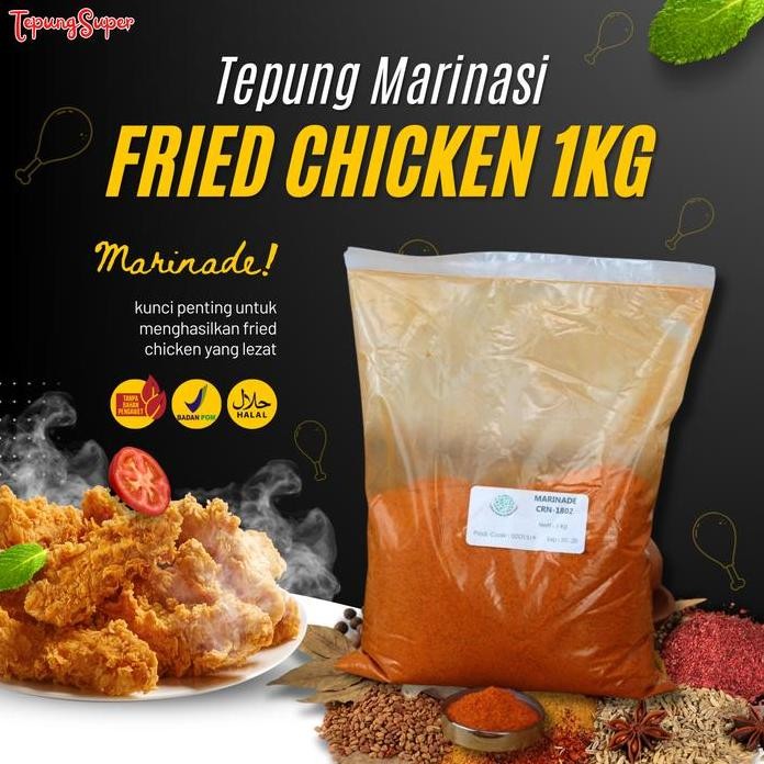 

Terlaris Bumbu Kentaki,Bumbu Marinasi Fried Chicken,Marinade 1802