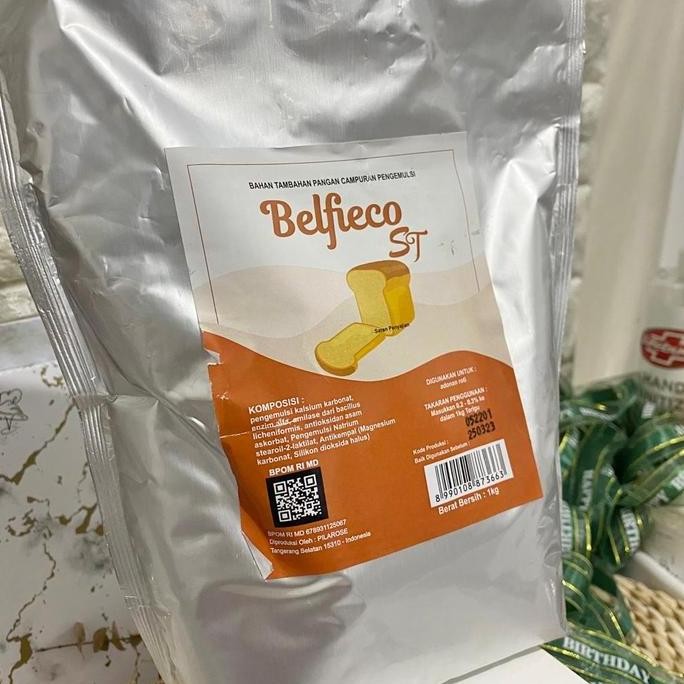 

Terlaris Belfieco St Pengemulsi Roti Bread Softener And Conditioner 1 Kg