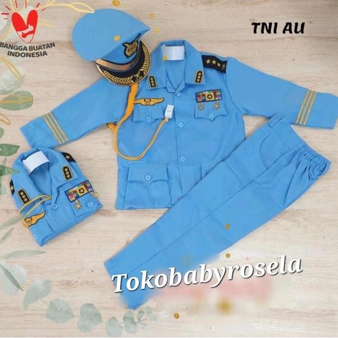 TERBARU - Baju Profesi Angkatan Udara / TNI AU anak Kemeja