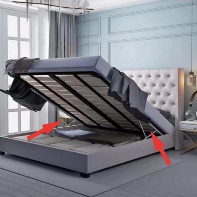 Terlaris Engsel Hidrolik Tempat Tidur /Sofa Lipat /Divan