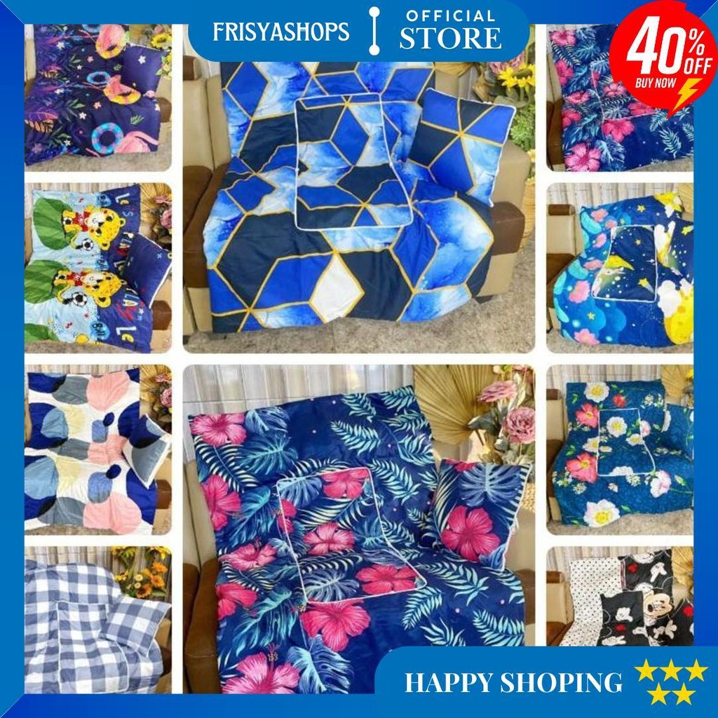 Bantal Selimut/Balmut (2 In 1) Bisa Jadi Selimut Dilipat Jadi Bantal / Balmut Dewasa/Anak Bantal Sel
