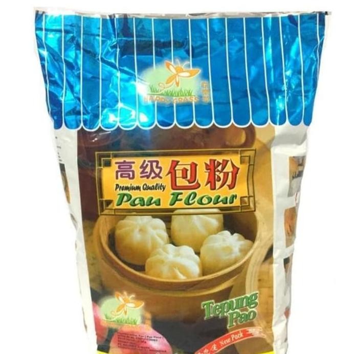 

Terlaris Tepung Happy Pao Happy Grass / Tepung Bakpao / Pau Flour 1.3Kg