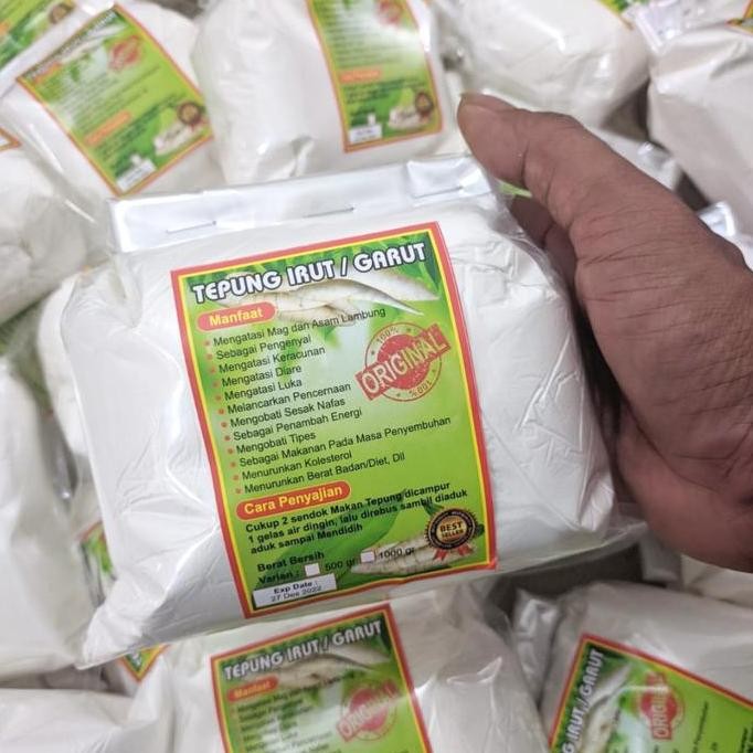 

Terlaris Tepung Irut Ubi Garut Untuk Asam Lambung Dan Maag