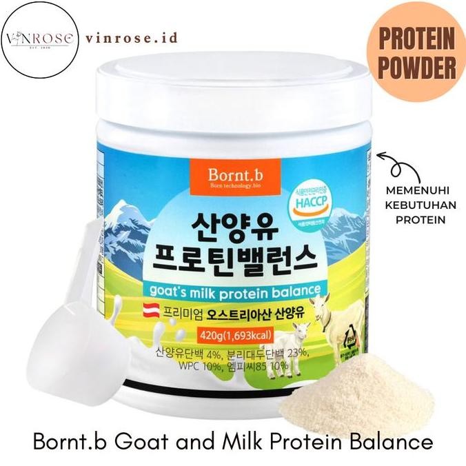 

Bornt.B Goats Milk Protein Balance/ Susu Protein Korea