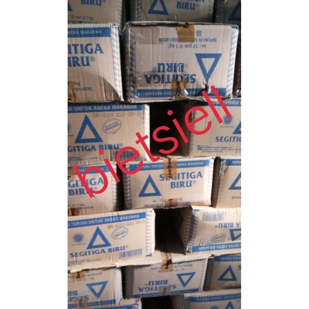 

Terlaris Terigu Segitiga 1 Kg Kemasan Transparan 12Kg/Karton