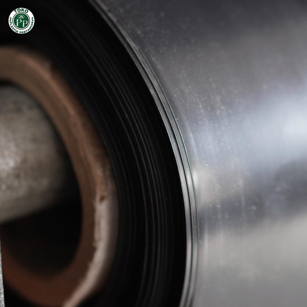 Geomembran Hdpe Tebal 300 Micron Lebar 5 Meter - Plastik Kolam Ikan - Tambak Garam - Tambak Udang Sp