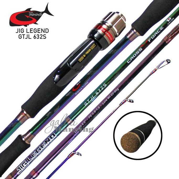 

Terlaris Joran Gtech Jig Legend S632 Pe 0,8 - 1,5