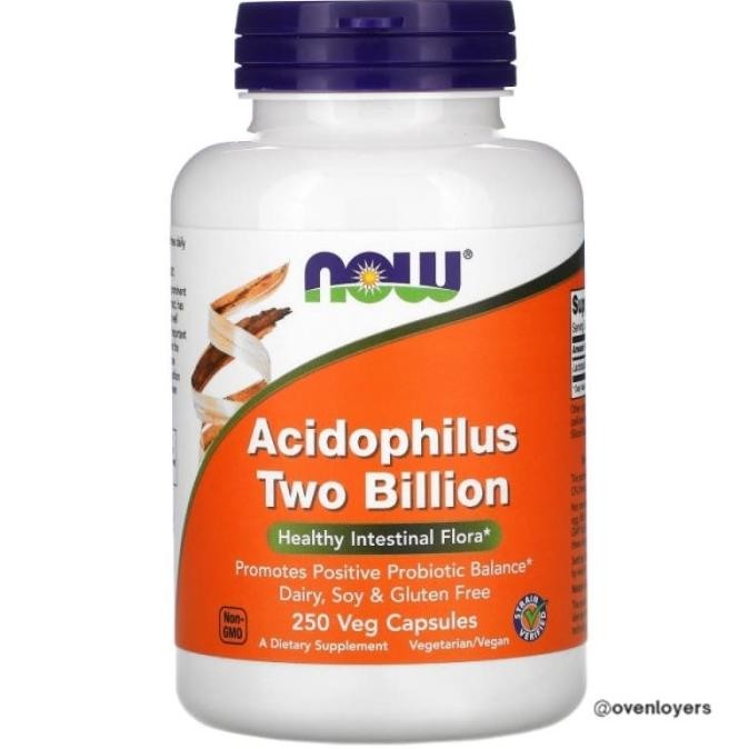 Now Acidophilus Two Billion 250 Capsules