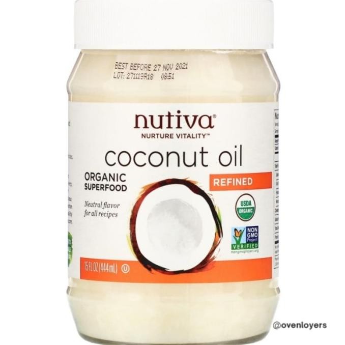 

Nutiva Organic Coconut Oil Refined 444Ml
