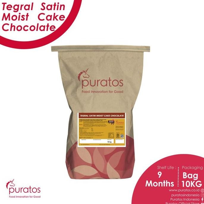 

Terlaris Puratos Tegral Satin Moist Cake Chocolate / Premix Kue Cokelat