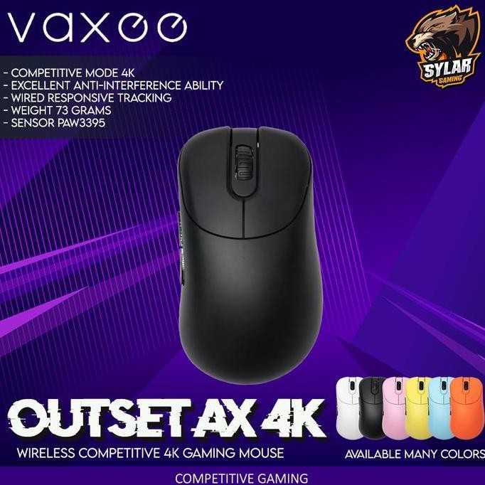 Vaxee Outset Ax 4K Wireless Gaming Mouse