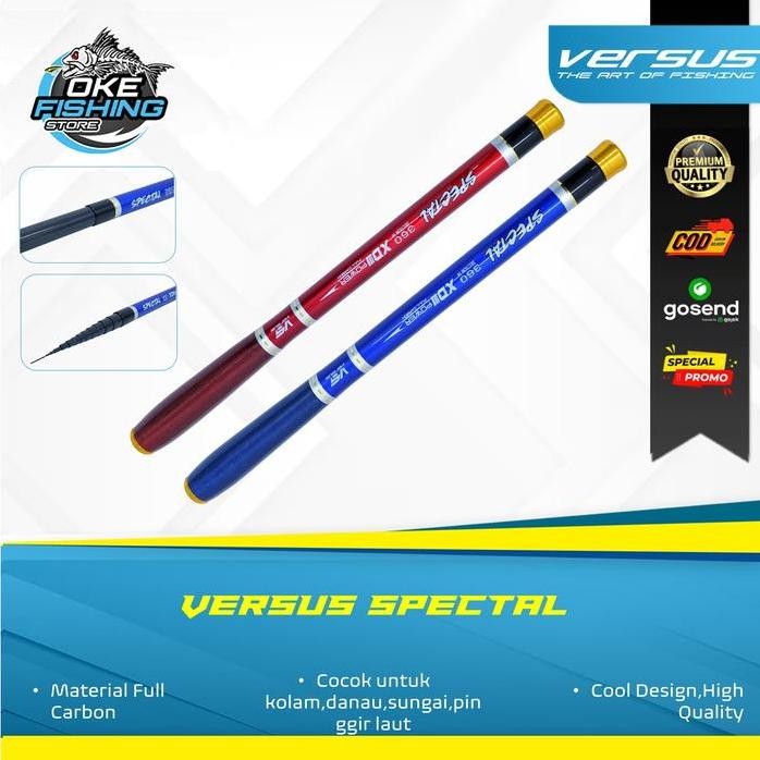 

Terlaris Joran Tegek Versus Spectal - Full Carbon - Hight Quality