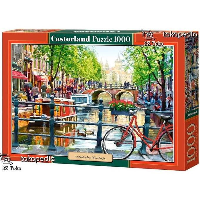 ready Jigsaw Puzzle: Castorland - Amsterdam Landscape - 1000 Piece murah