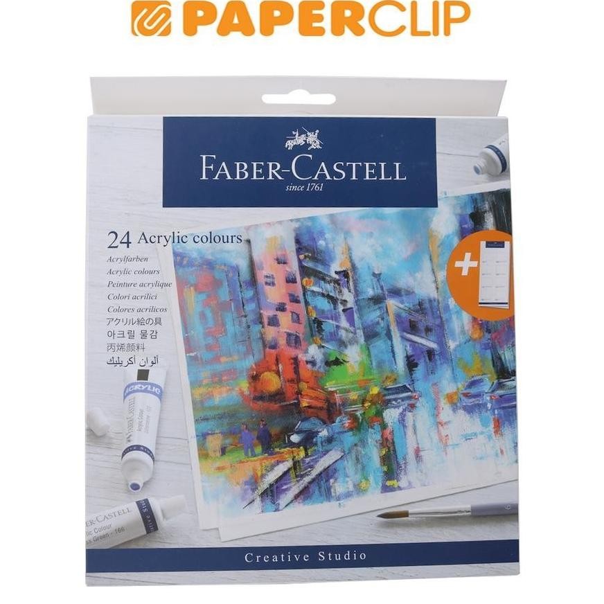 

LINDU ACRYLIC COLOR FABER CASTELL CREATIVE STUDIO 379024 24C