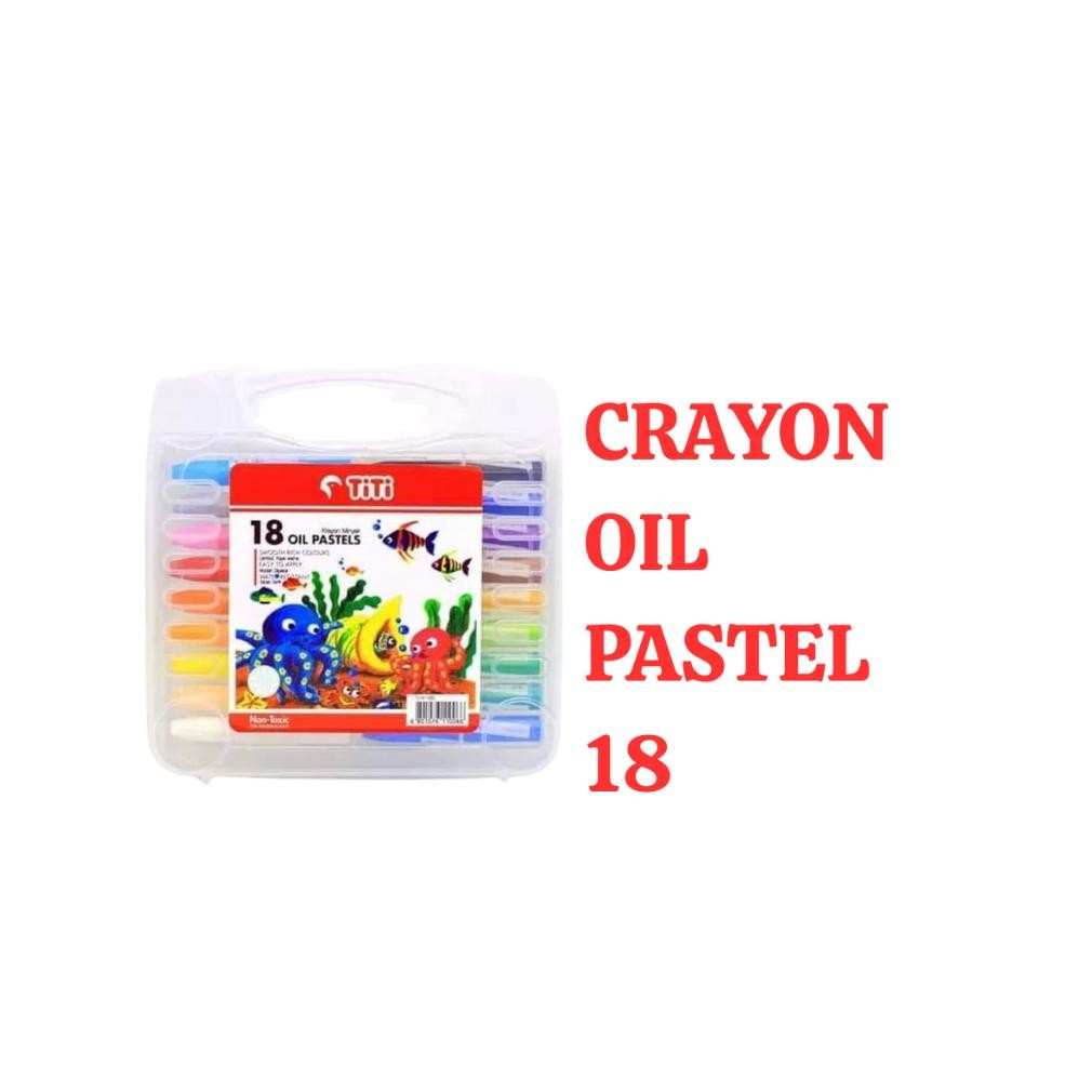 

LINDU FREE CRAYON OIL PASTEL 18 Warna - Paket Berhadiah