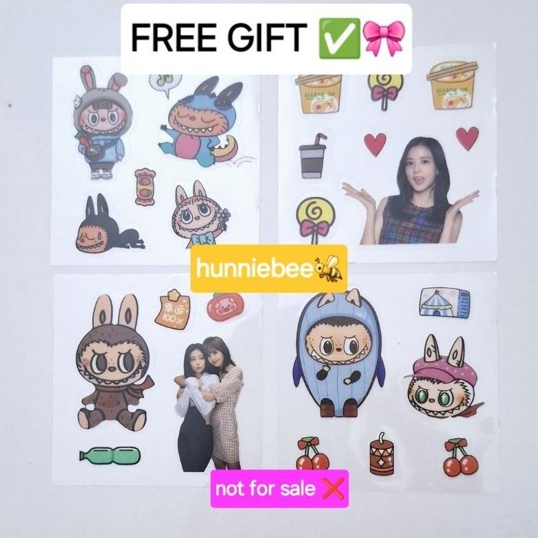 

KA FREE GIFT 1pcs stiker kartun dan Sanrio untuk pembeli tertentu