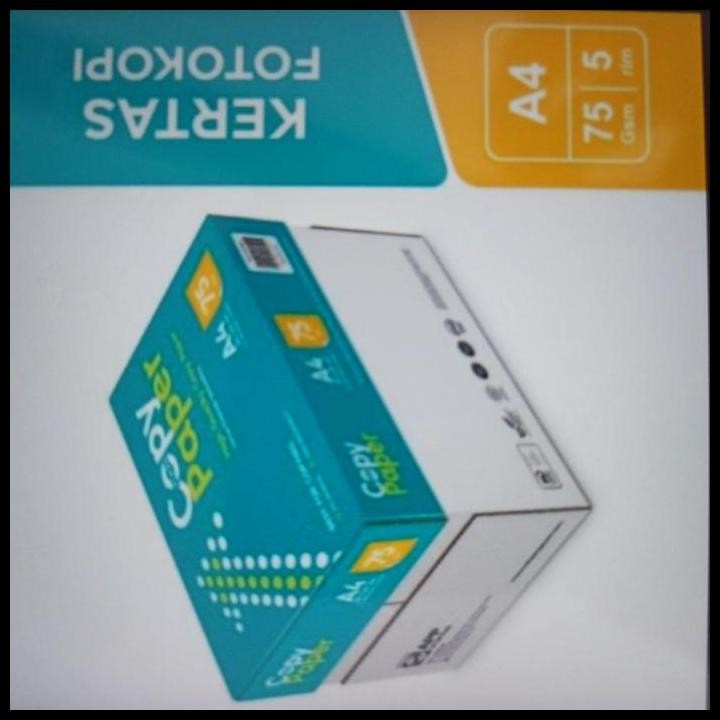 

Terlaris Kertas A4 75 Grm Copy Paper /5 Rim Good Quality