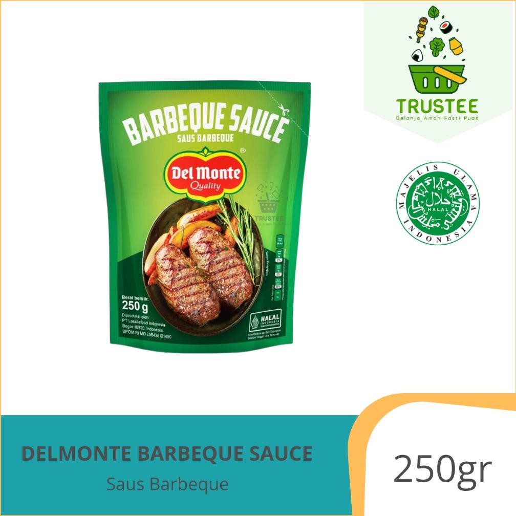 

Tru-63 Dwl-49 Cxv-38 Delmonte Saus Barbeque Bbq Sauce / Saus Bbq Grill Sauce 250Gr Murah Premium Tru-63