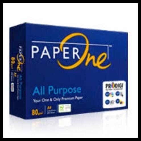 

Terlaris Kertas Hvs Print Paperone A4 80 Gsm ( 500 Lembar) Good Quality