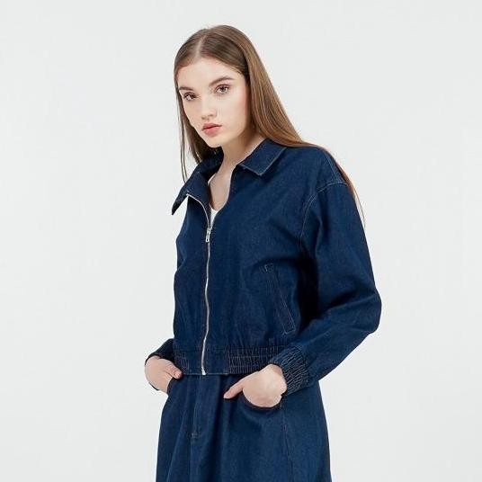 Grosir This Is April Jaket Wanita Lengan Panjang Kekinian Amabel Outer Denim