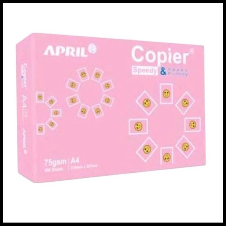 

Terlaris Kertas Hvs Copier Happy Print A4 75Gsm ( 500 Lembar) Good Quality