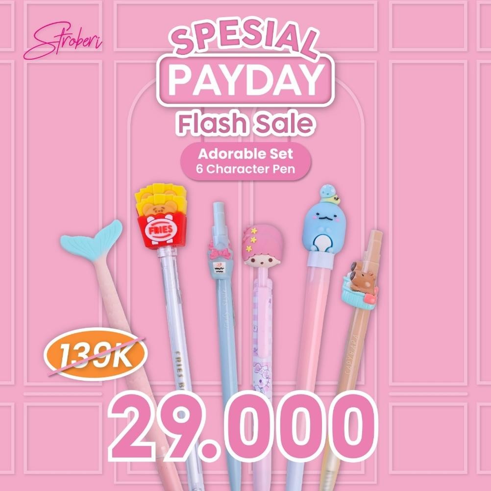 

Stroberi Special Payday Sale : Pen Set