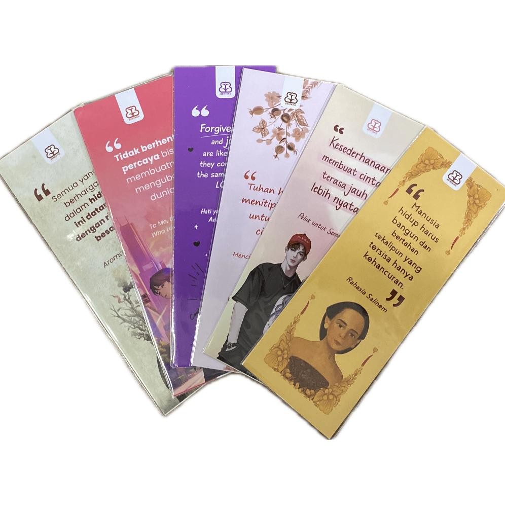 

LINDU [Mizan Surabaya] TIDAK DIJUAL BOOKMARK - GIMMICK