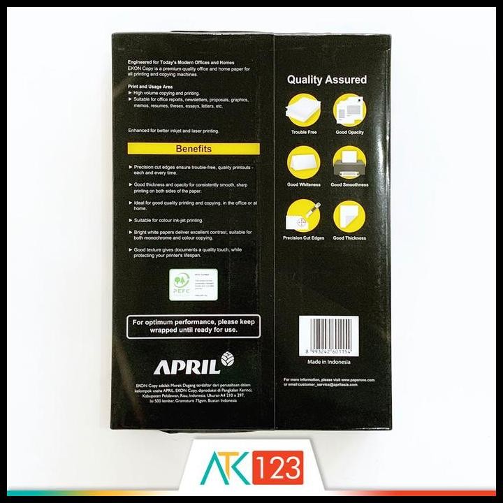 

Terlaris Kertas Hvs A4 75 Gsm - Ekon Copy Good Quality