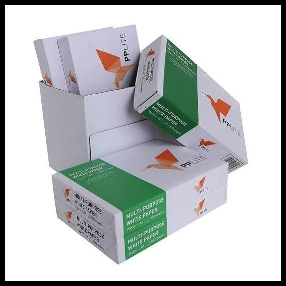 

Terlaris Kertas Hvs A4 75 Gram Pplite ( Isi 5 Rim ) Good Quality