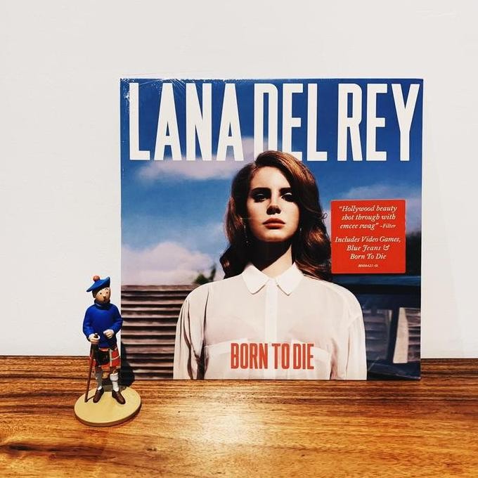 PIRINGAN HITAM / VINYL / LP LANA DEL REY - BORN TO DIE ORIGINAL DAN TERPERCAYA