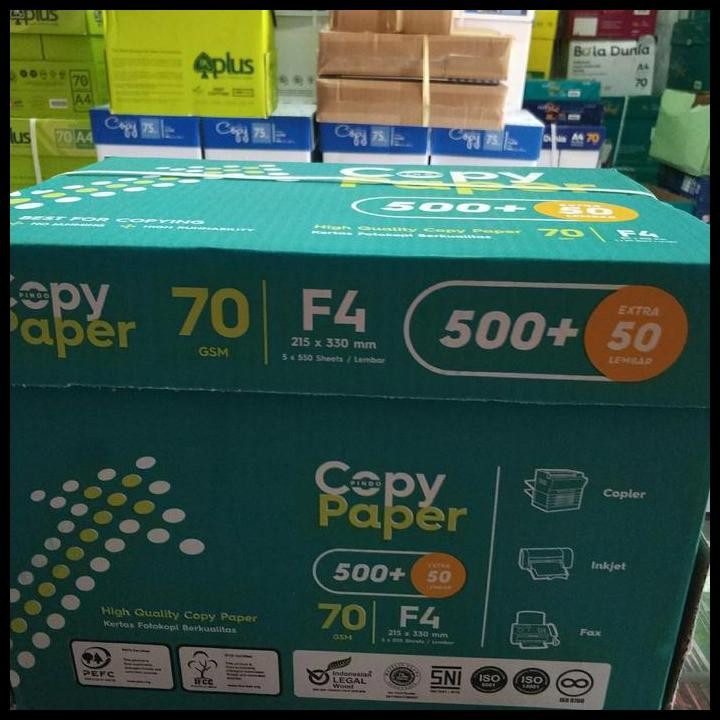

Terlaris Kertas F4 70 Gram Copy Paper Good Quality