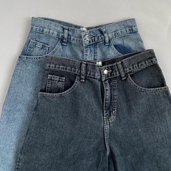 Murah Maeson George Jorts Jeans Short Denim | Celana Denim Jeans Pendek Low Waist Acid Dark Grey And
