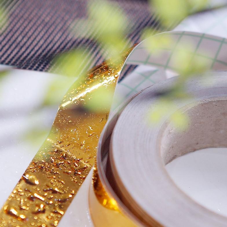 

KA 50M/Roll Gold Washi Tape Untuk DIY Scrapbooking Sekolah Dan Kantor Dekorasi