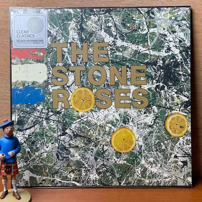 PIRINGAN HITAM / VINYL STONE ROSES - THE STONE ROSES (CLEAR VINYL) ORIGINAL DAN TERPERCAYA