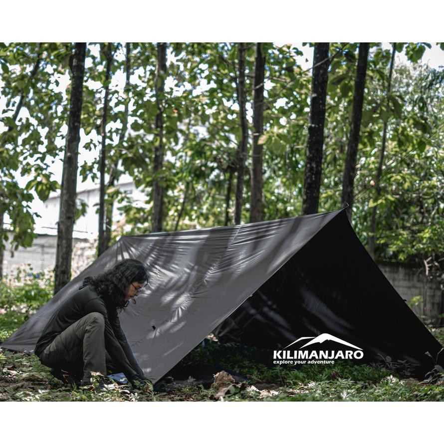 TOP  FLYSHEET 3X4 M KILIMANJARO ULTRALIGHT 19 LOOP 19 LUBANG MULTIFUNGSI - FLYSHEET KILIMANJARO
