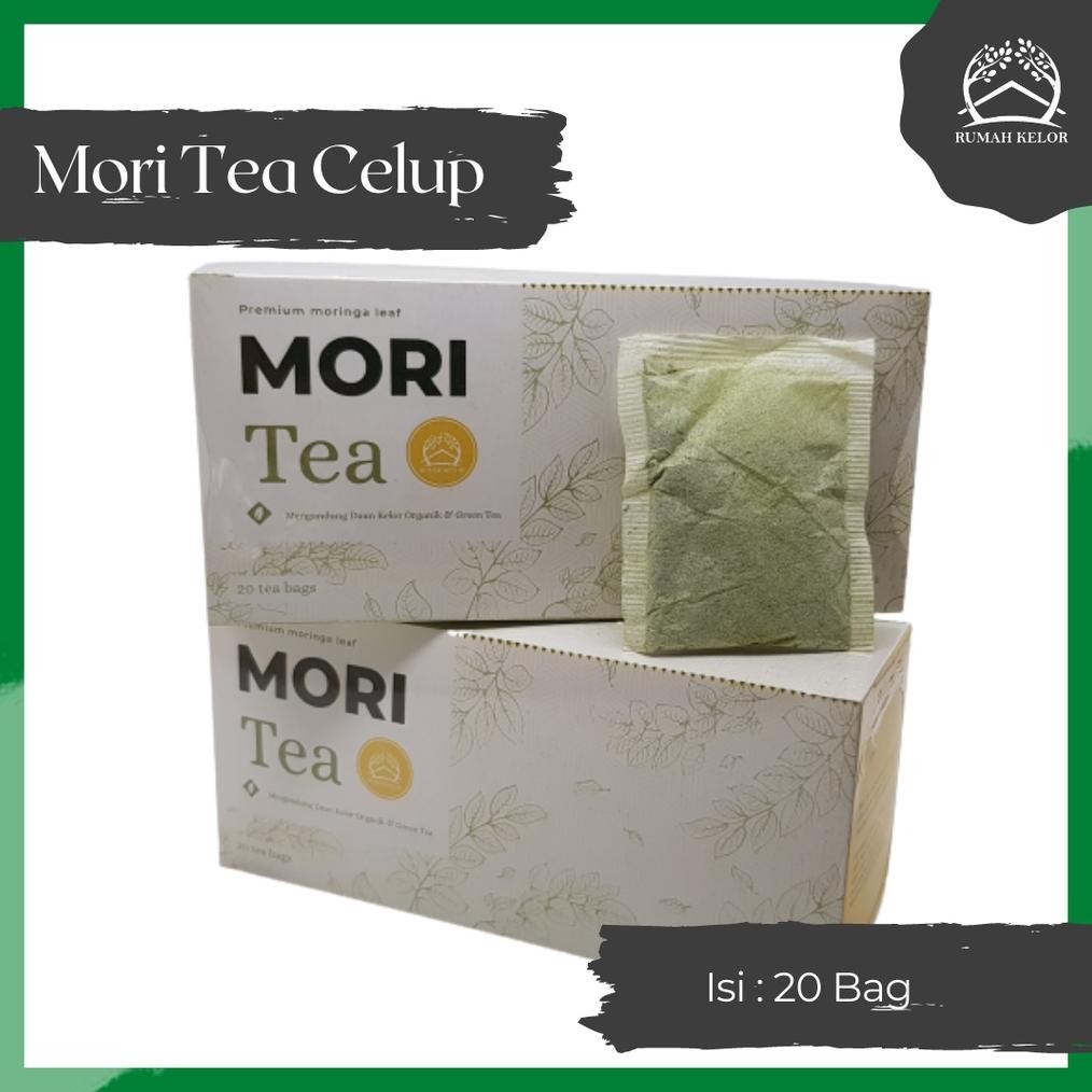 

Paling dicari Teh Celup Daun Kelor MoriTea Isi 20 Bag