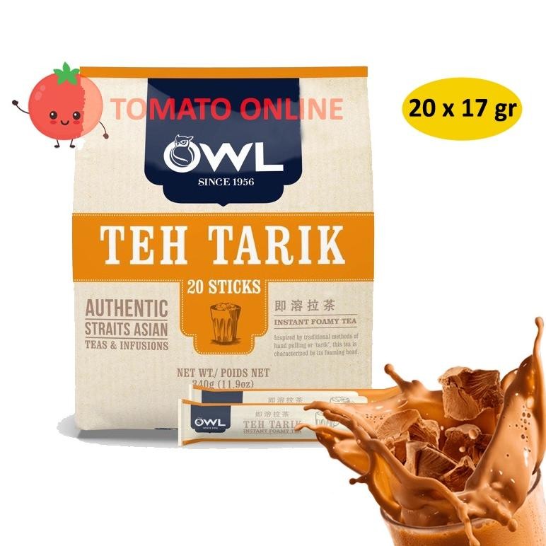 

Paling dicari OWL Teh Tarik Singapore 1 PACK isi 20 Sticks Sachets 340 Gr