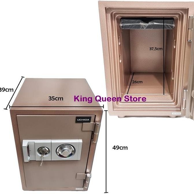 Miliki Brankas Tahan Api Uchida Hs50 / Brankas Uchida Hs 50