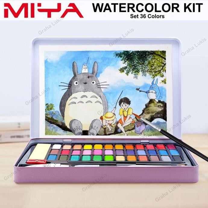 

ready !!! MIYA HIMI KIT Watercolor / Cat Air Set 36 KIT