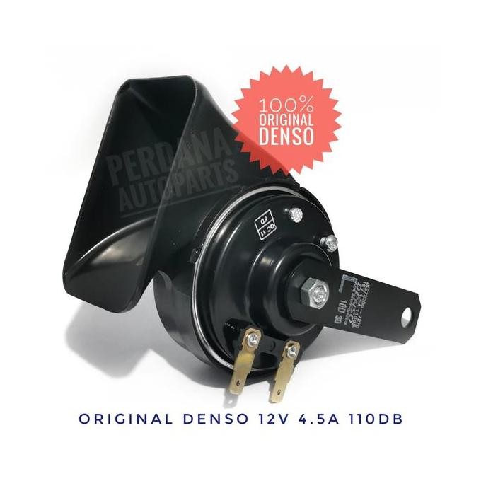 Klakson Keong Motor Single 12V 4.5A 110dB Asli Orinal DENSO