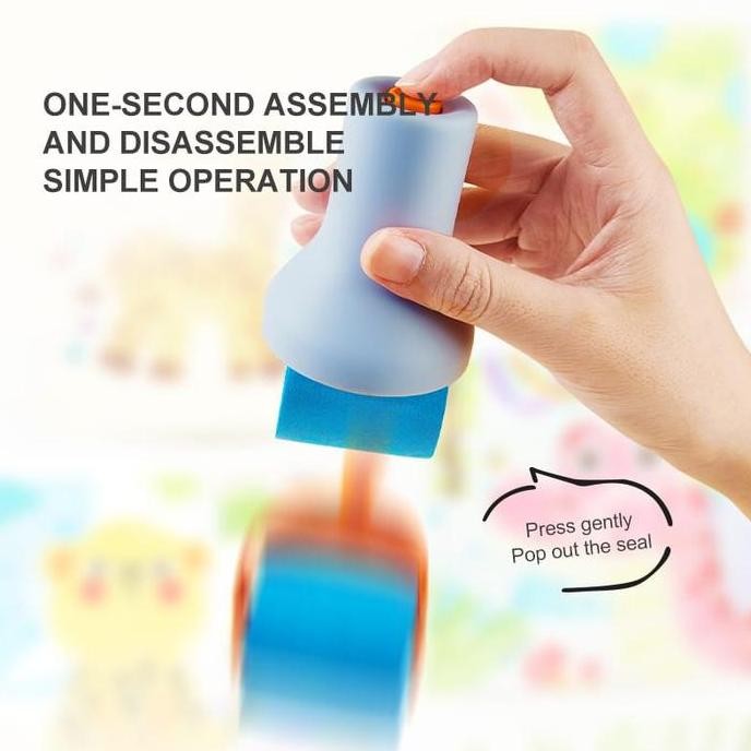

ready !!! mideer finger painting tools set sponge alat gambar anak