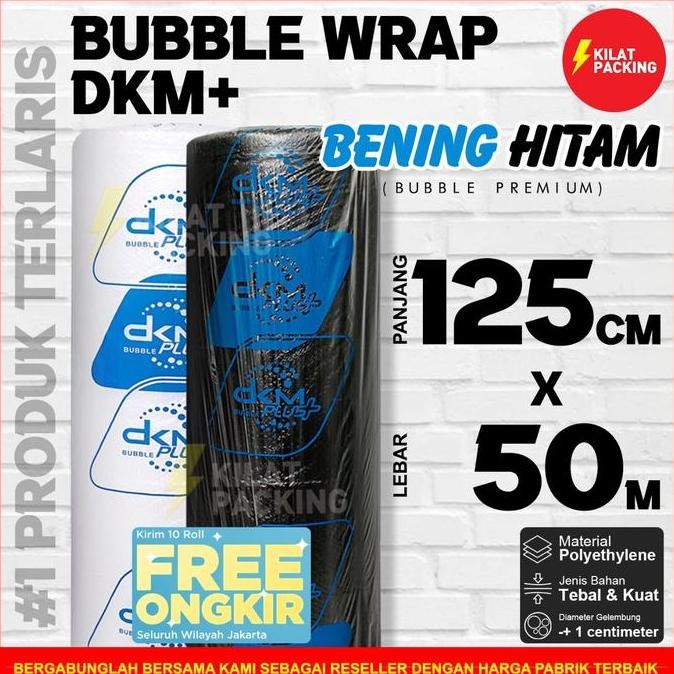 

ready PLASTIK BUBBLE WRAP PREMIUM BUBBLE WRAP BABEL WRAP 125CM X 50M /ROLL