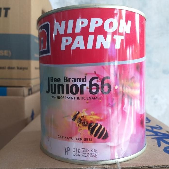 

ready !!! Cat Minyak Bee Brand Yunior 66 - Azure Blue 615