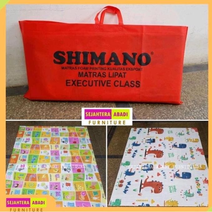 playmate, tikar lipat, tikar bayi, matras lipat, SHIMANO FREE TAS