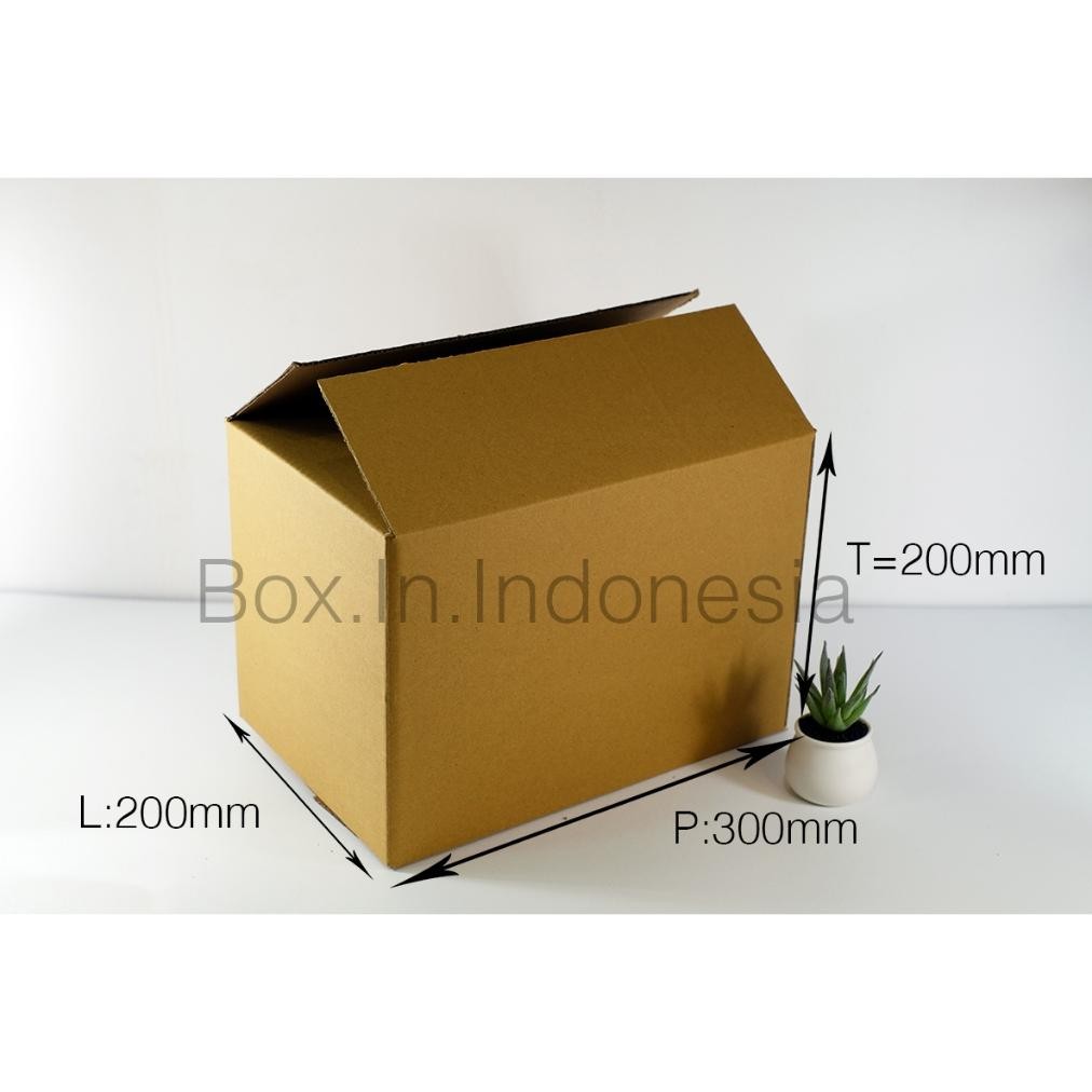 

NEW!!! (10Pcs) Kardus Baru 30x20x20 Cm Box Dus Coklat Packing Polos