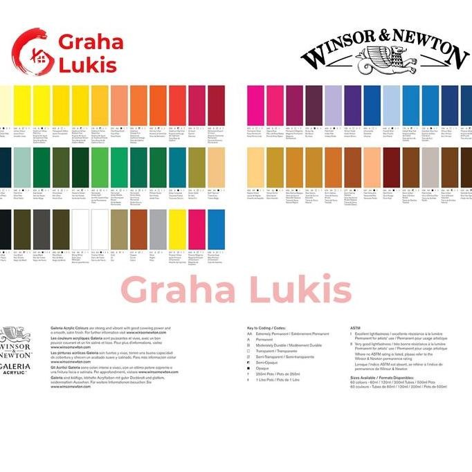 

ready !!! Galeria Acrylic Winsor & Newton 120ml