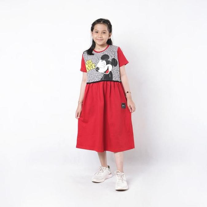 Tersedia Gyl Kids baju anak perempuan cewek Tunik drees daster keren katun combed 20s kekinian lucu 