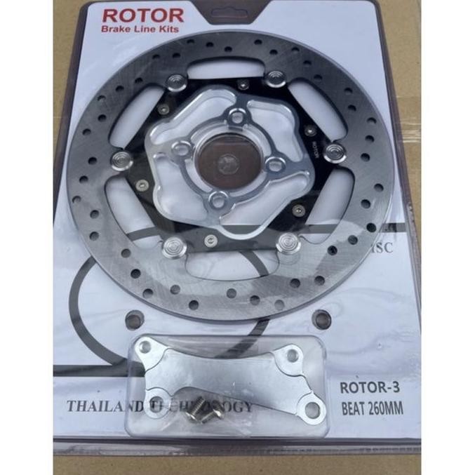 Disc Cakram 260MM ROTOR Vietnam Beat Scoopy Vario Full CNC Floating