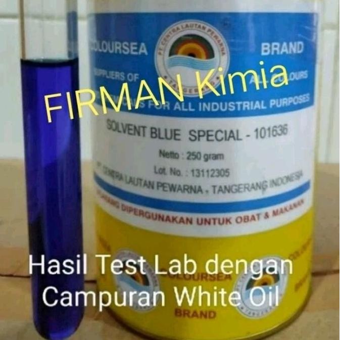 

ready !!! Pewarna minyak biru/solvent blue special-101636 merek Coloursea 250gr